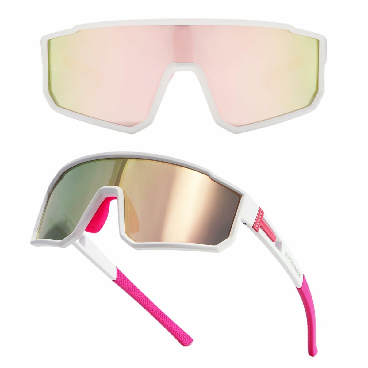 Gafas de ciclismo genéricas Astrowalk con protección UV para múltiples deportes, gris