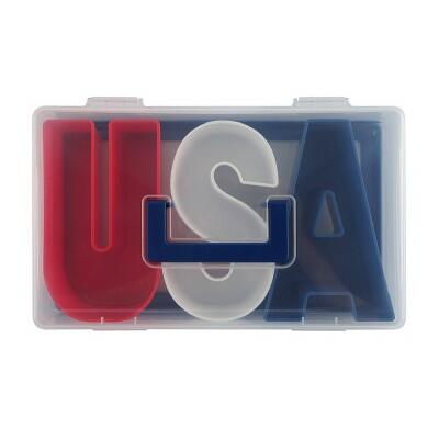 Caja de snacks Americana de Cook With Color USA