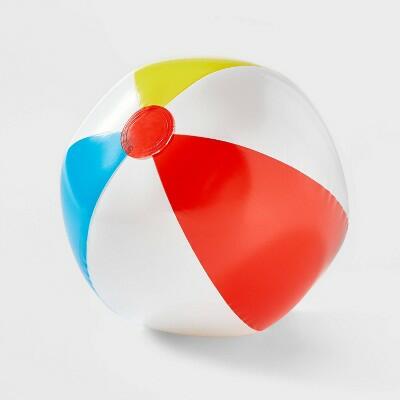 Pelota de playa clásica Sun Squad de 14" - Juguete para piscina para mayores de 2 años