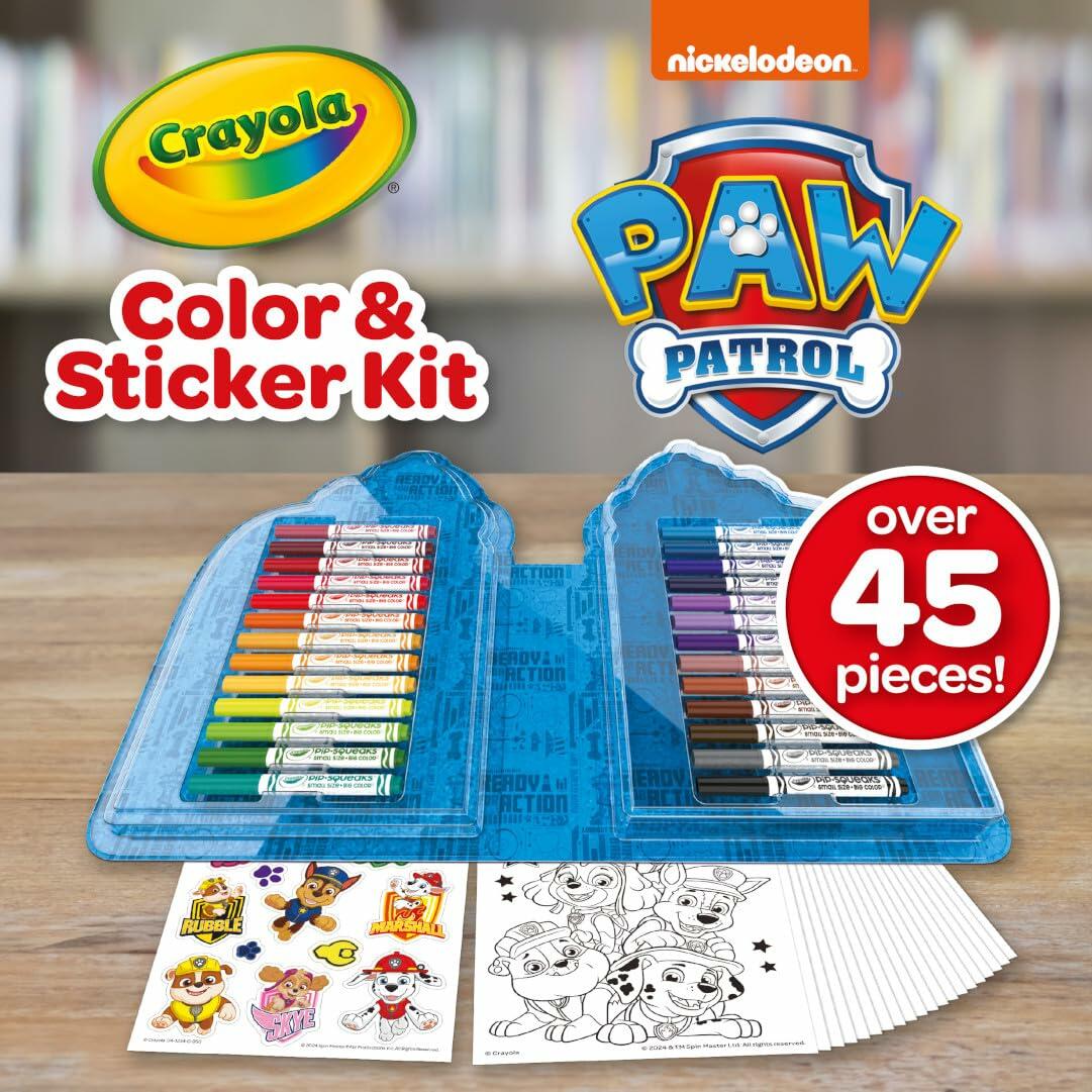 Kit de arte Paw Patrol, set creativo de dibujo y coloreado para niños