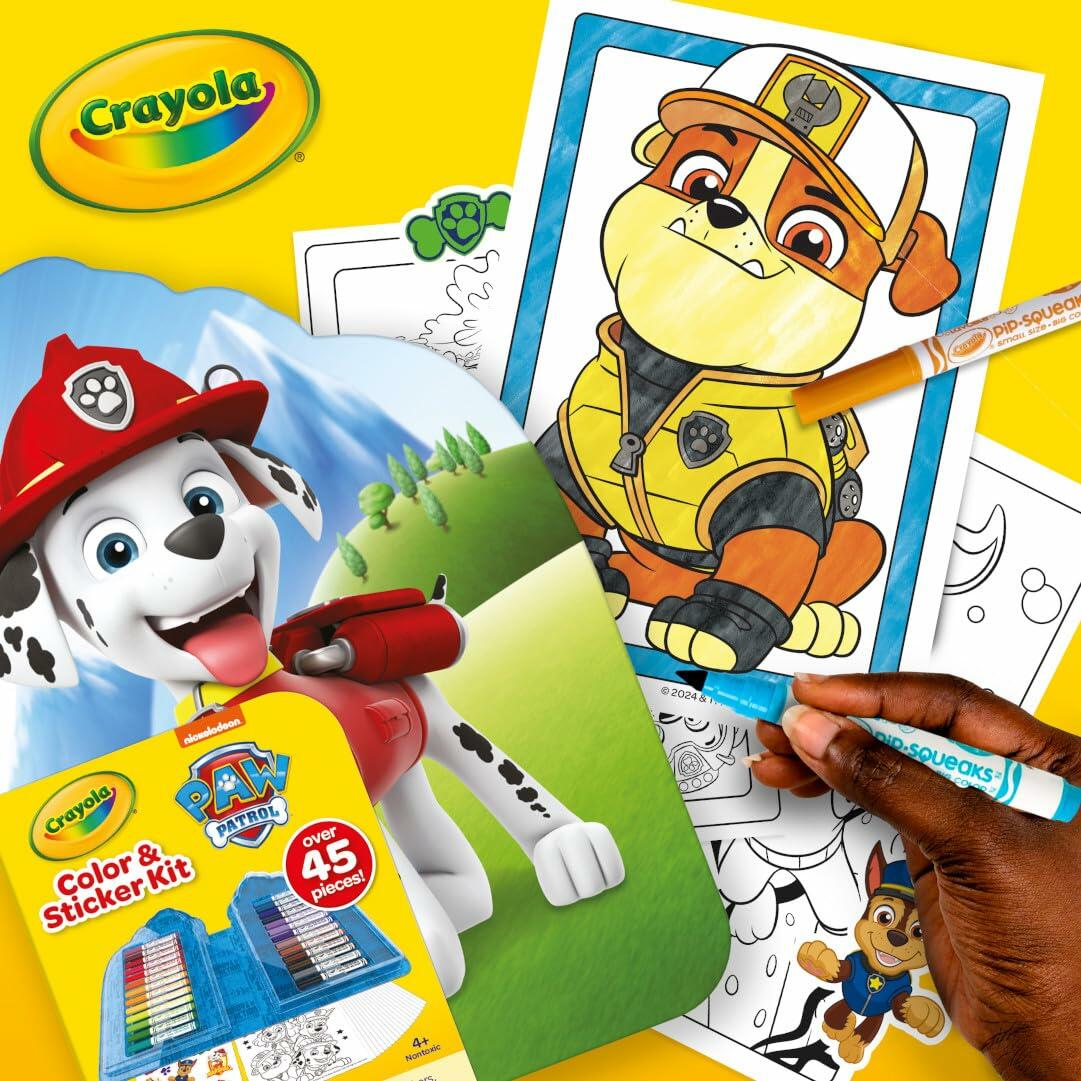 Kit de arte Paw Patrol, set creativo de dibujo y coloreado para niños