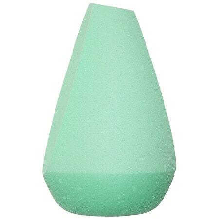 Esponja de silicona angular para rostro Halo Glow de e.l.f. para aplicar maquillaje, PAQUETE DE 3