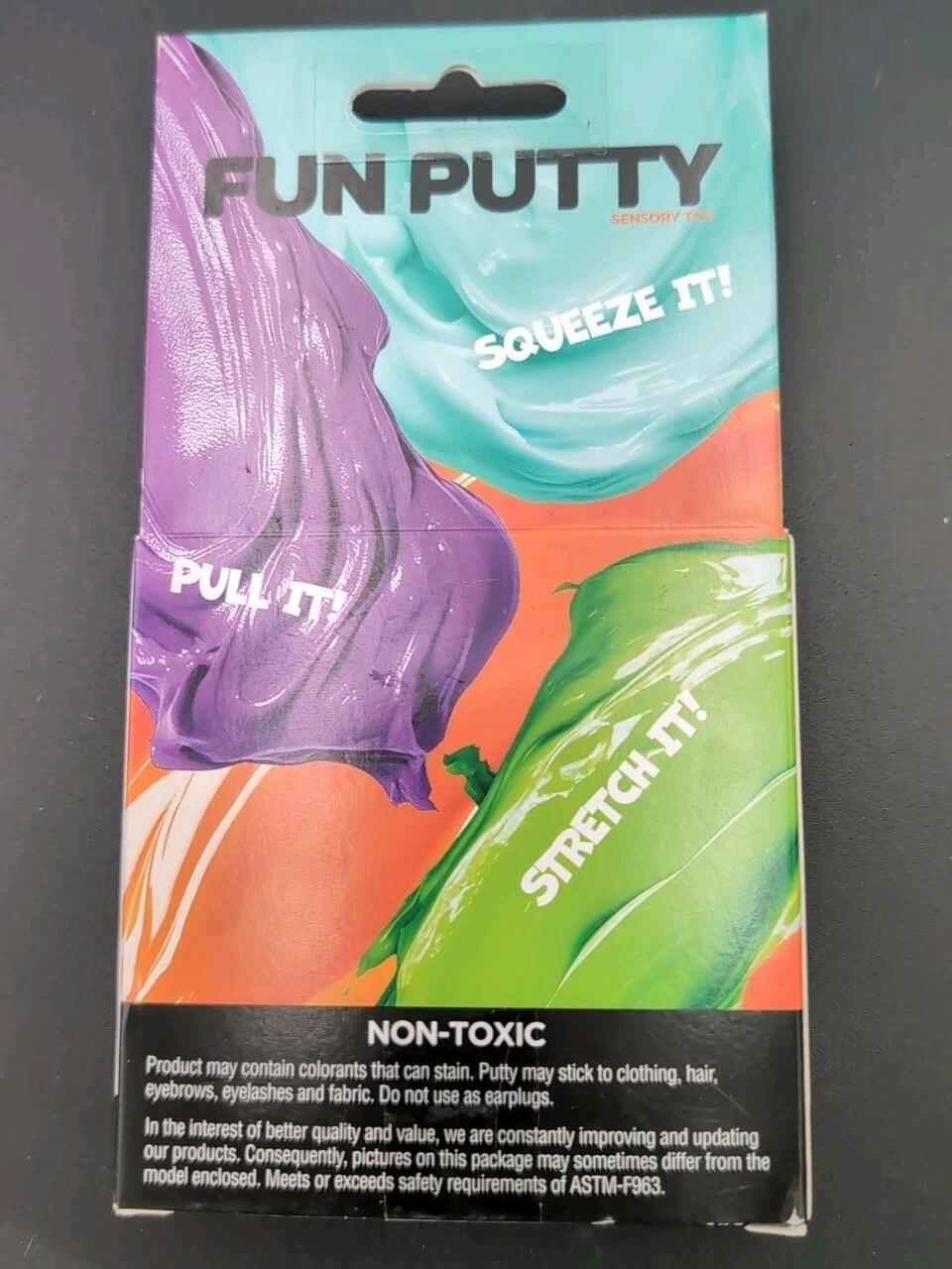 Masilla sensorial Toyplanet Fun Putty color azul océano fantasía