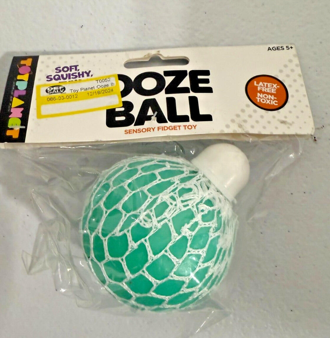 Bolas de masa viscosa Toy Planet, embalaje dañado, juguete sensorial divertido para mayores de 2 años