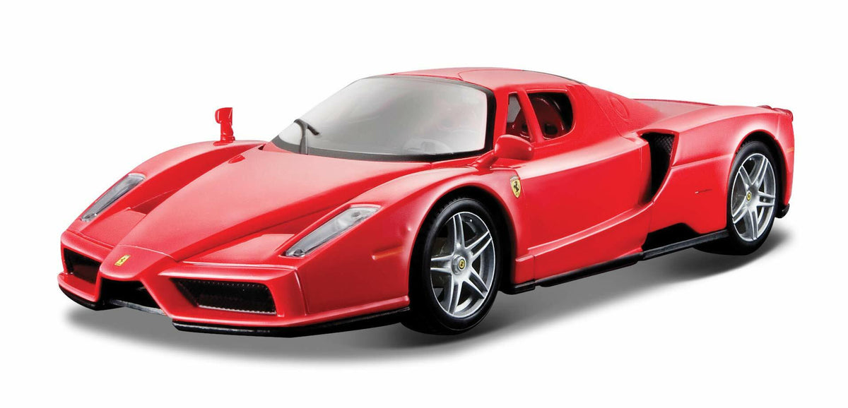 Modelo de coche a escala 1:24 Bburago Ferrari de la colección de coches, color rojo, fundido a presión