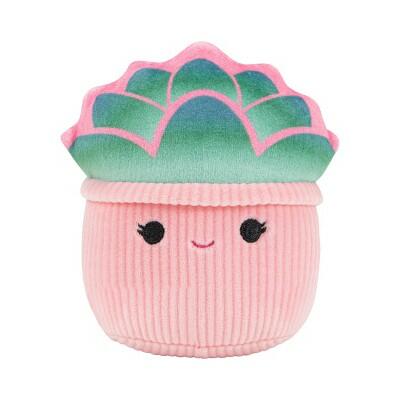 Juguete de peluche chirriante para perros Squishmallows Afiyah Suculenta 5 pulgadas
