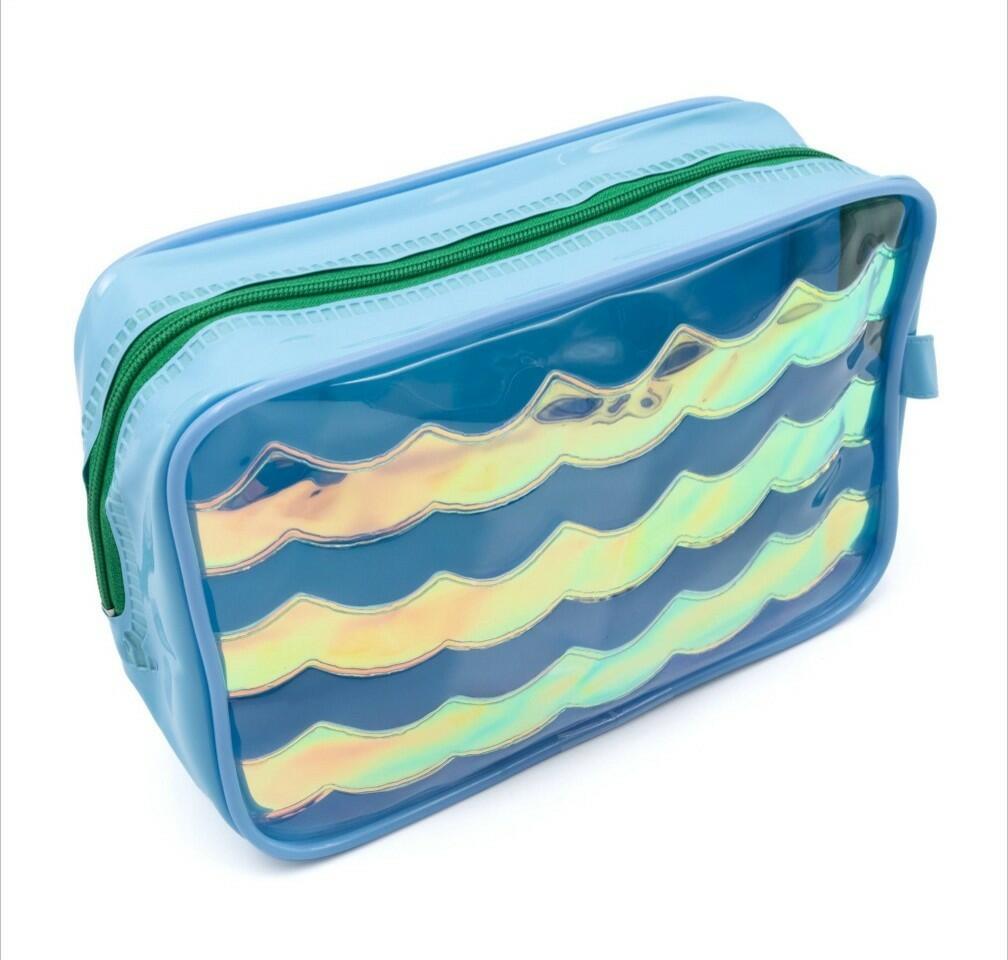 Bolsa cubo húmedo/seco de verano Target Bullseye Wave multicolor 8x5.25x2.5 pulgadas