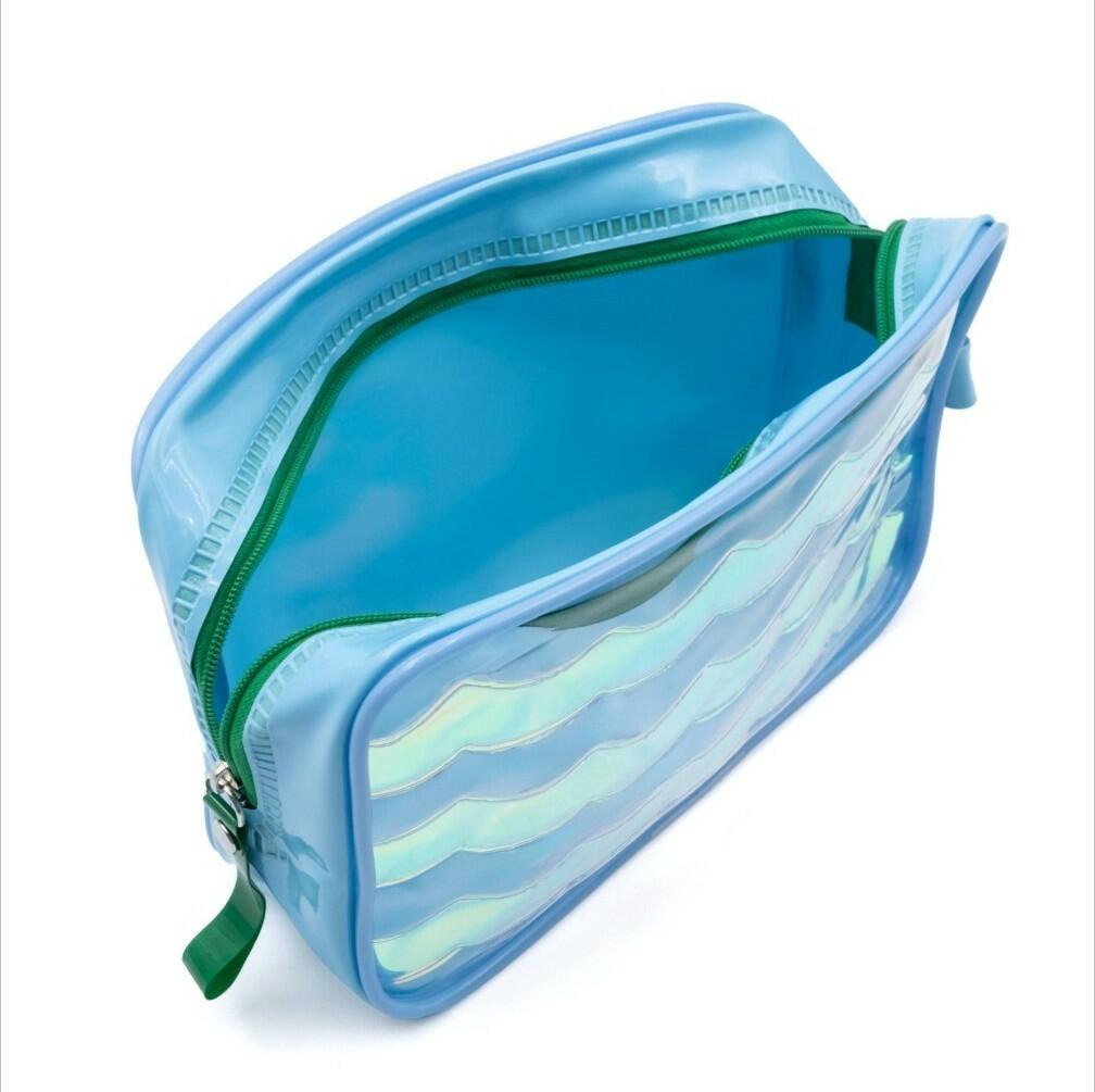 Bolsa cubo húmedo/seco de verano Target Bullseye Wave multicolor 8x5.25x2.5 pulgadas