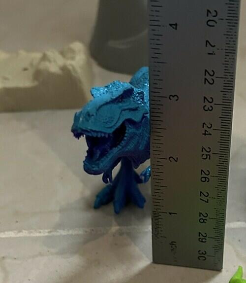 Cubo divertido de 27 piezas, figuras de acción de dinosaurios, Toy Planet. De segunda mano.