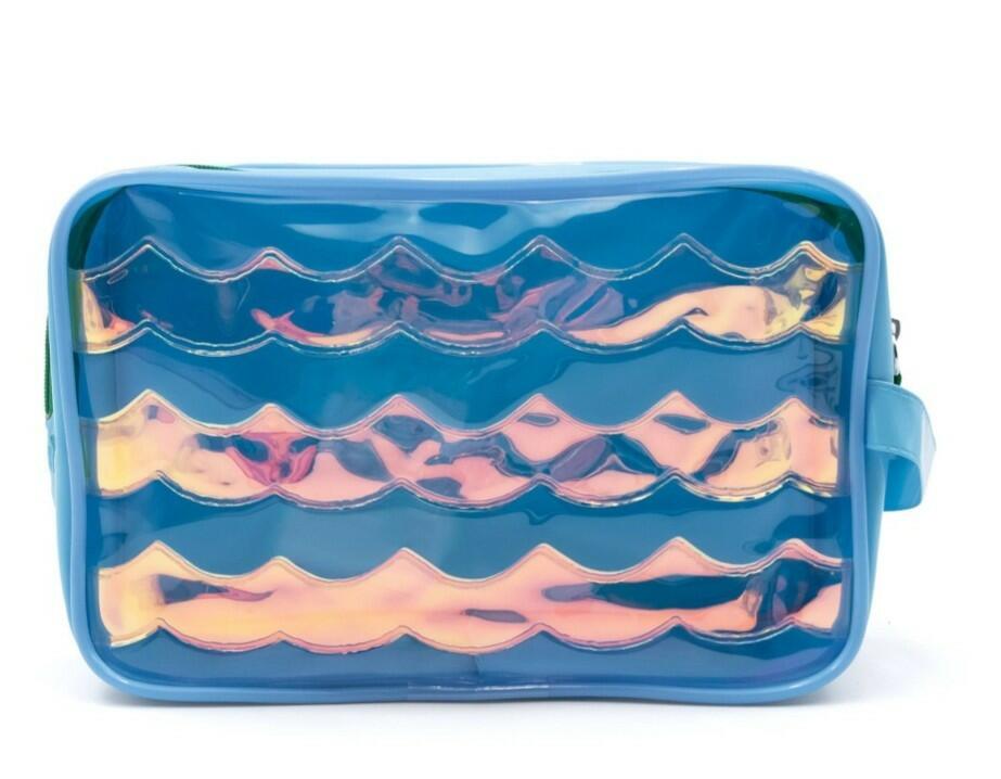 Bolsa cubo húmedo/seco de verano Target Bullseye Wave multicolor 8x5.25x2.5 pulgadas