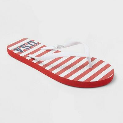 Sandalias de dedo Sydney Americana para mujer de Shade & Shore, talla 9