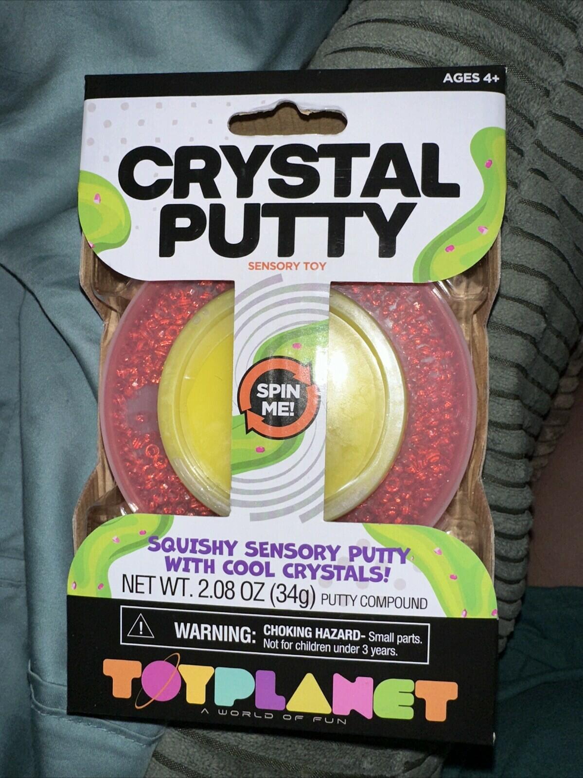 ToyPlanet Crystal Foam: espuma sensorial blandita con cuentas y cristales geniales