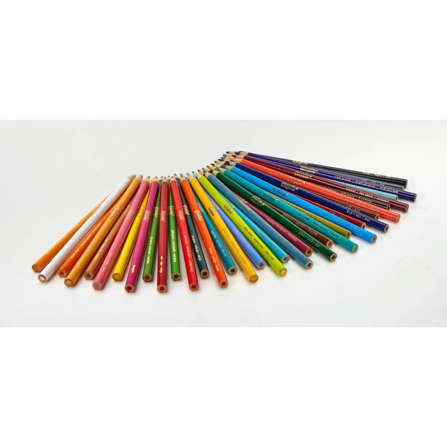 Lápices de colores Crayola de Binney & Smith: suministros de arte clásicos