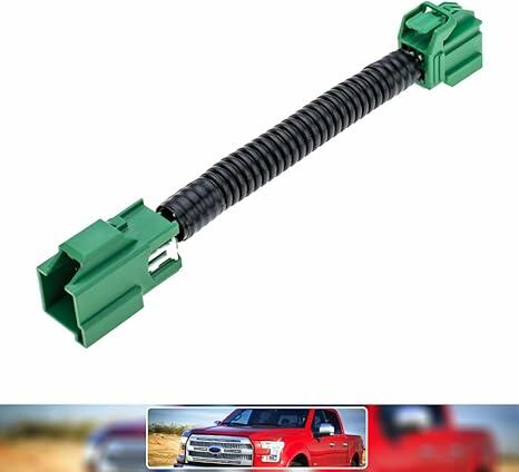 Arnés de módulo de anulación de velocidad para luces de espejo de remolque AUOSTMO LJQ, color verde