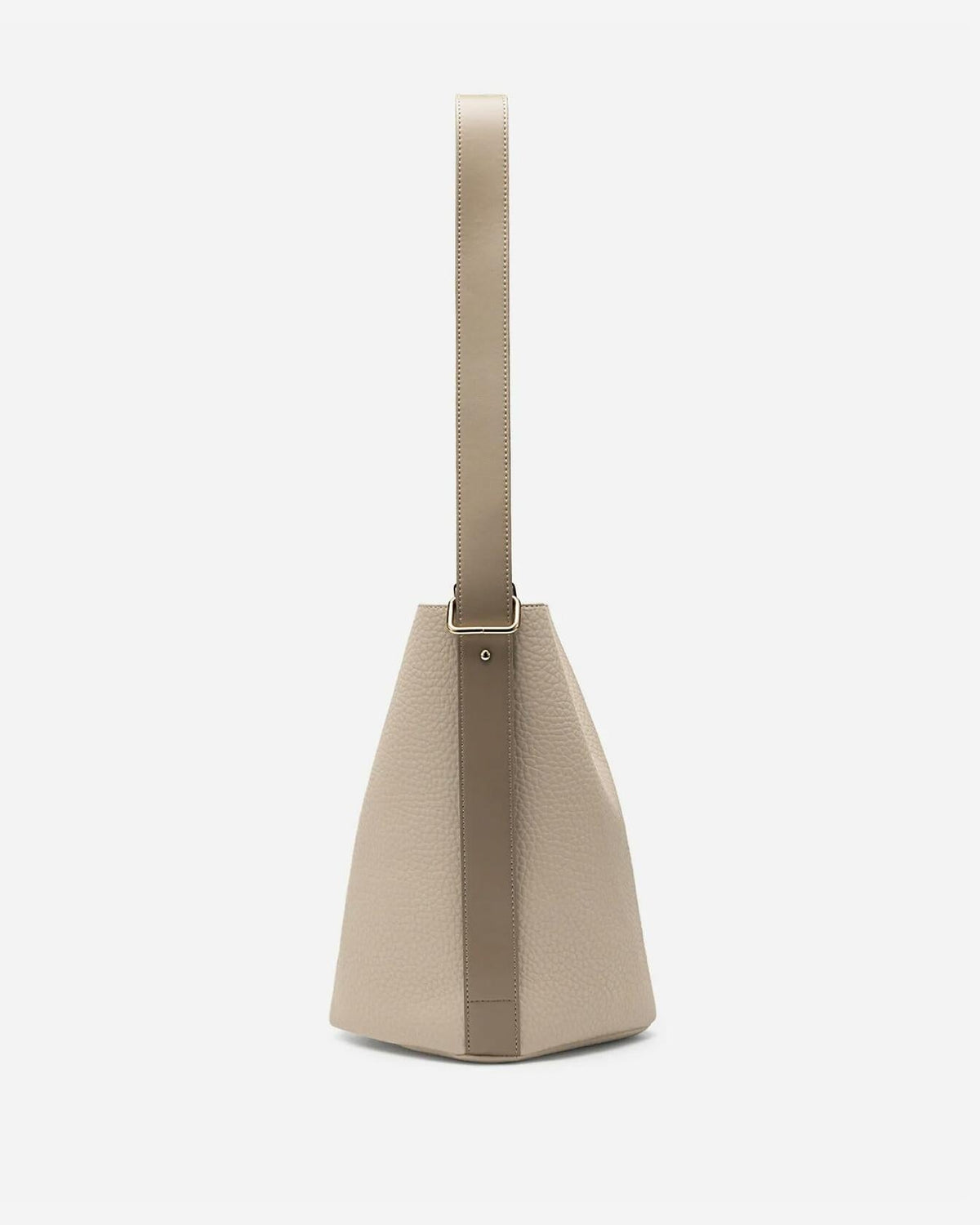 Bolso de mano elegante para mujer con asa superior y correa desmontable, color albaricoque