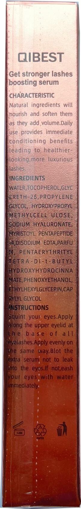 Sérum avanzado para el crecimiento de pestañas Okian, pestañas más largas, densas y gruesas, 0.01 fl oz