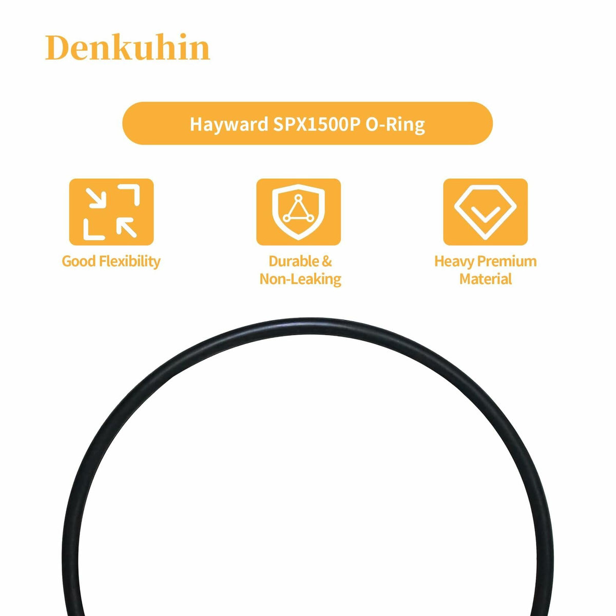 Denkuhin SPX1500P Lid Strainer O-Ring for Hayward Power-Flo Pumps 4 PCS