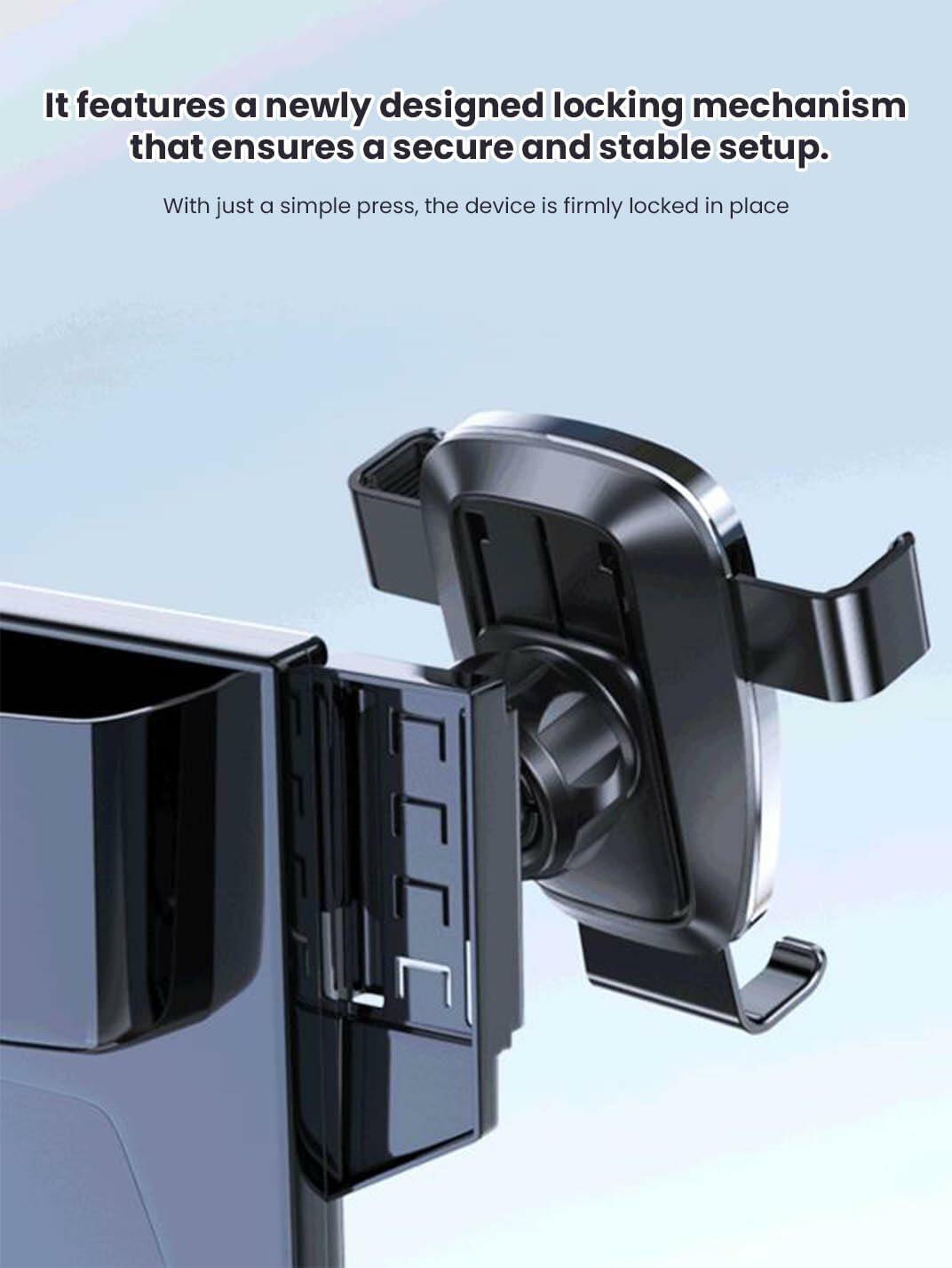 Martoffes Screen Phone Holder Dashboard Mount for Hyundai Santa Fe 2024-2025