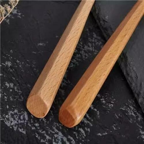 Juego de 20 cucharas y tenedores de madera estilo japonés Chen Mi, cubiertos reutilizables