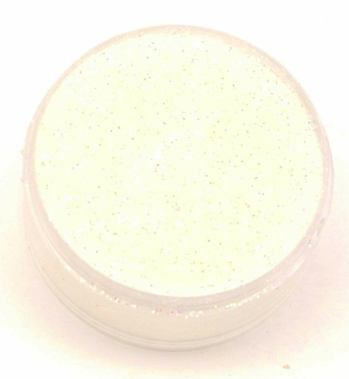 Envases de 5g con purpurina holográfica blanca Barco para pasteles, cupcakes y gofres