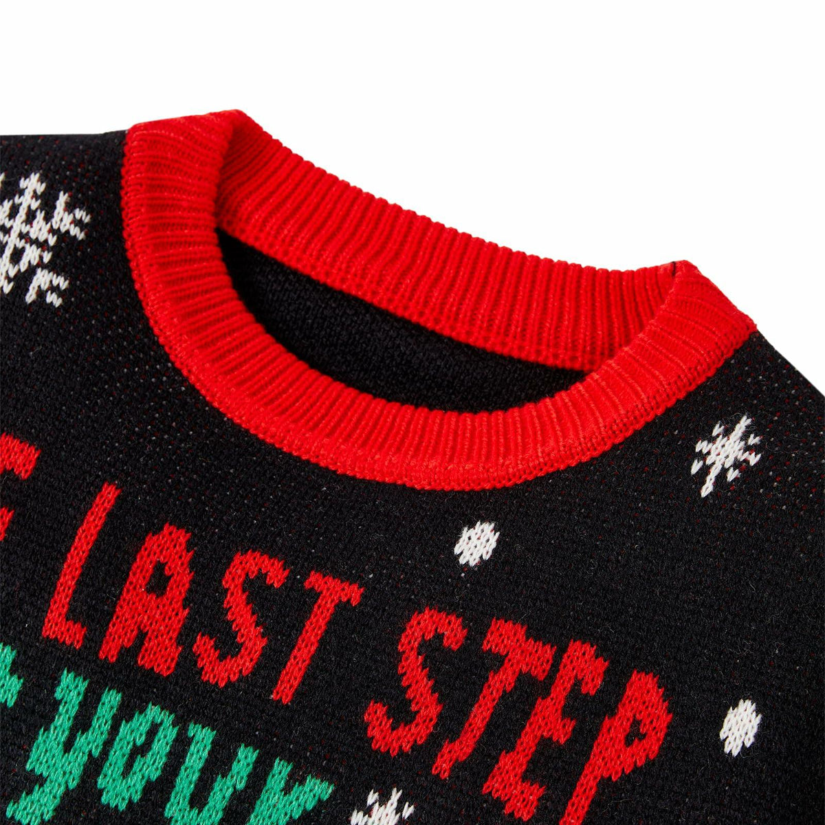 Suéter navideño feo IFFEI, divertido jersey de punto con muñeco de nieve, acrílico, talla XL