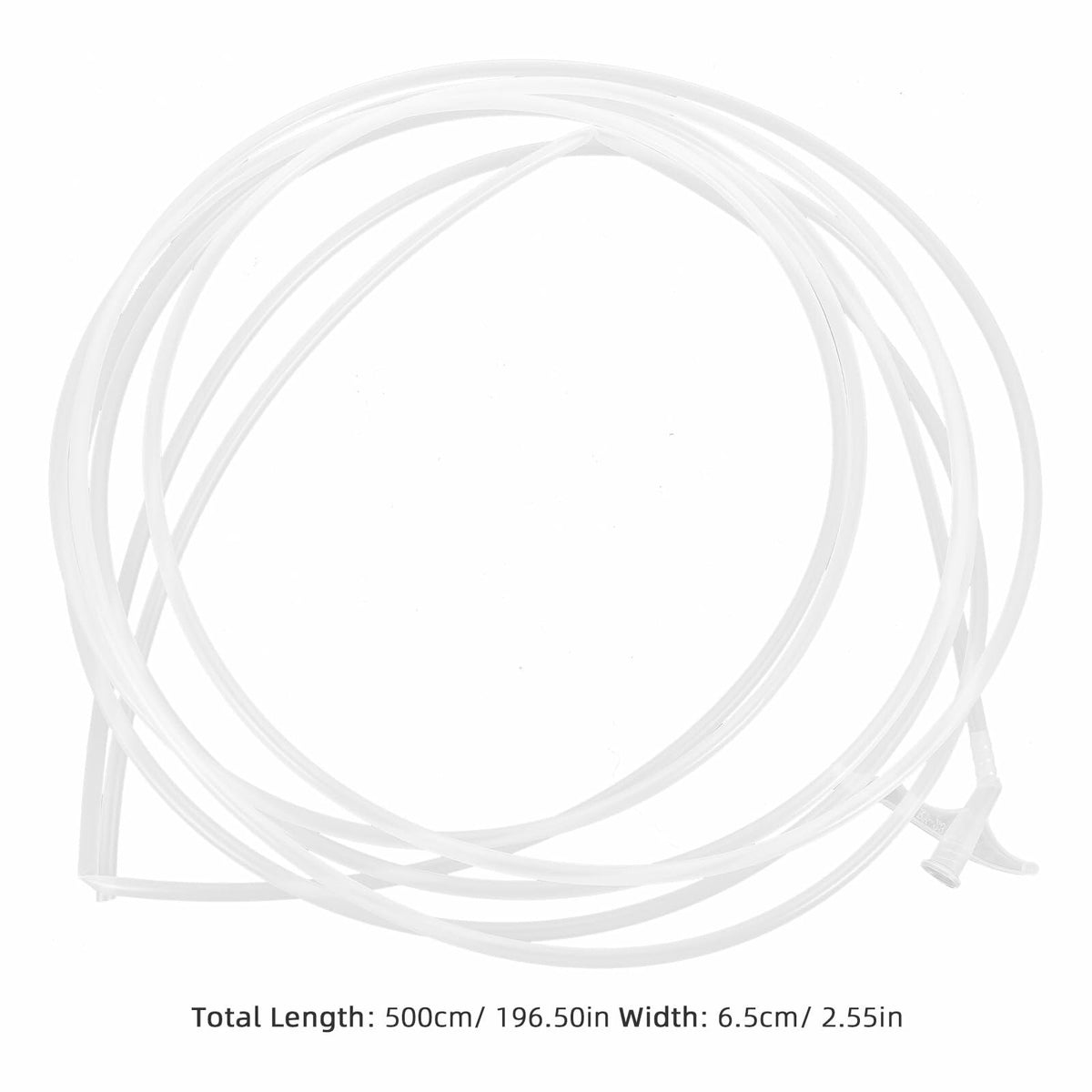 Manguera de extensión para tubo de boquilla epóxica genérica, 196.85 pulgadas, herramienta dispensadora transparente