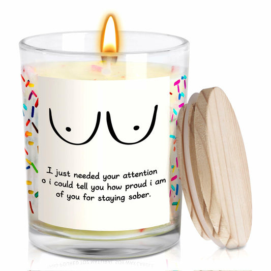 iAOVUEBY Your Chariot Awaits Lavender Soy Wax Candle 7oz Birthday Gift