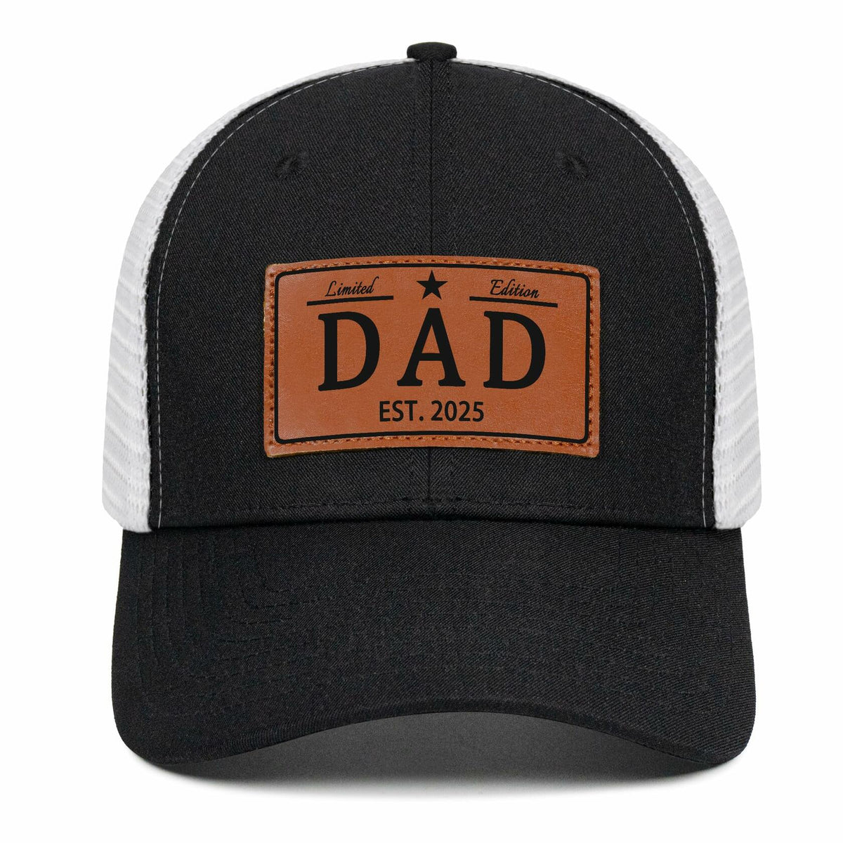 Gorra de béisbol para el Día del Padre Vitiryha con estampado de letras, color negro, talla única