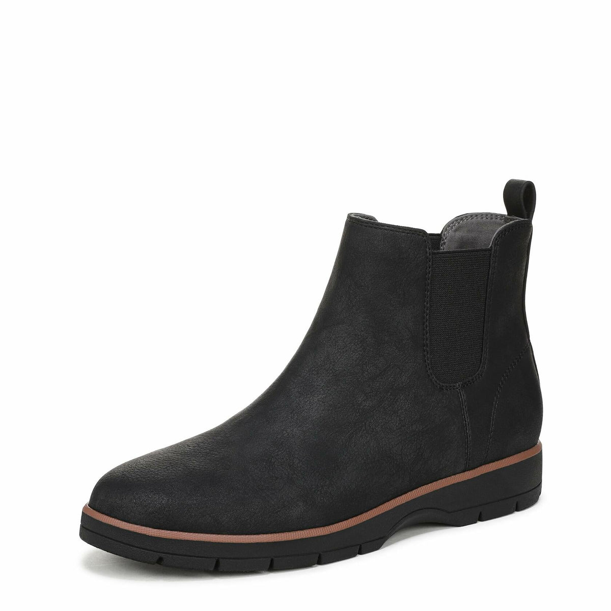 Botín Dr. Scholl's Northbound para mujer, negro liso, talla 8 W