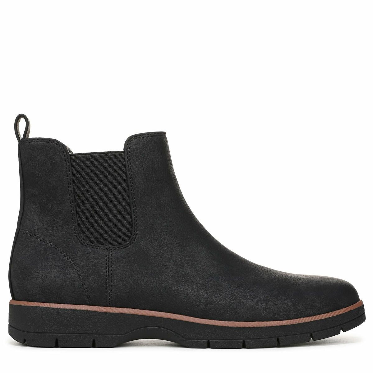 Botín Dr. Scholl's Northbound para mujer, negro liso, talla 8 W
