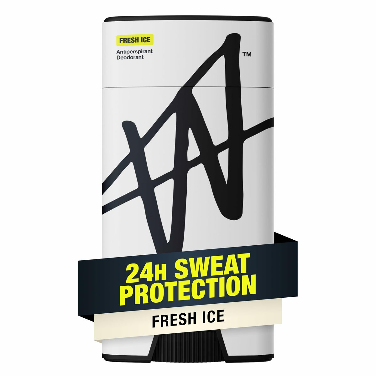 Desodorante antitranspirante para hombre W By Jake Paul Fresh Ice 2.6 oz, protección de 24 horas