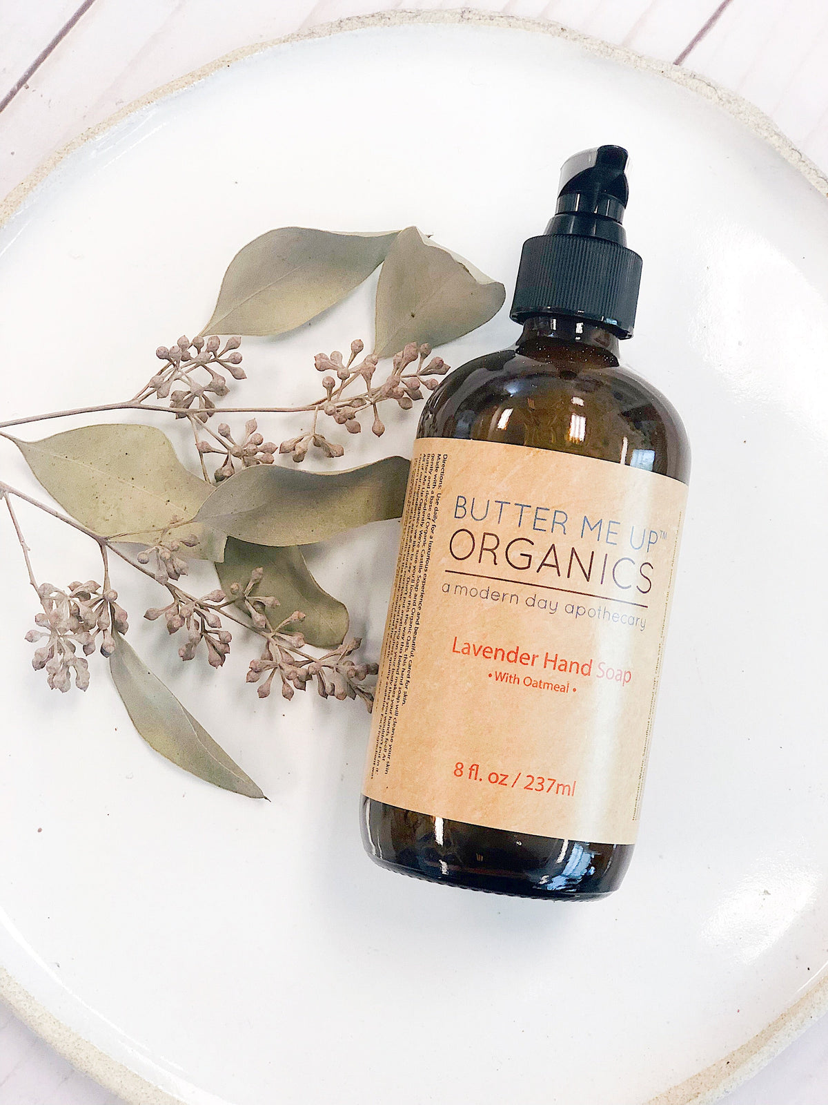 Organic Oatmeal Hand Soap With Lavender For Sensitive Skin