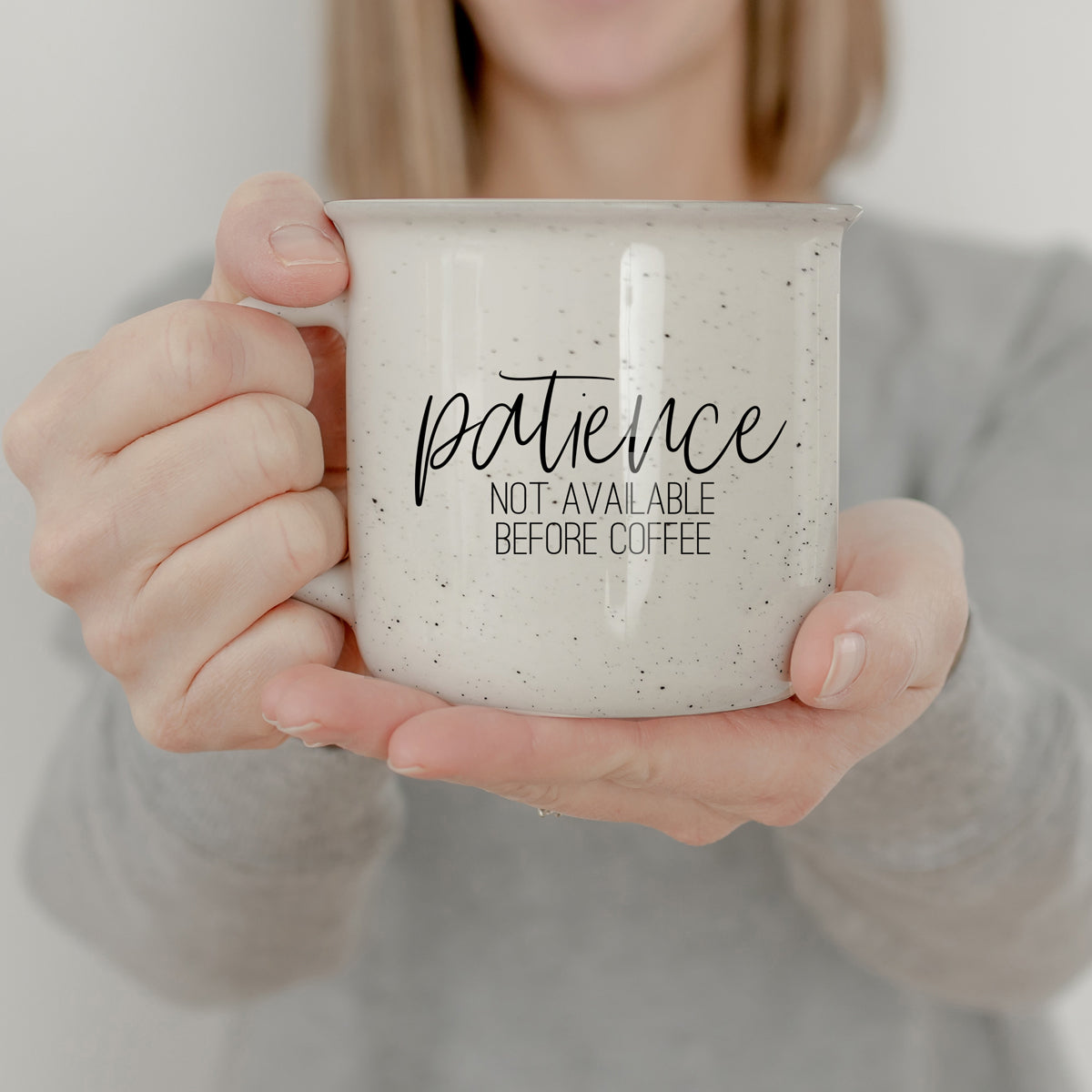 Patience Not Available Before Coffee Mug 14.5oz Ceramic Funny Morning Gift