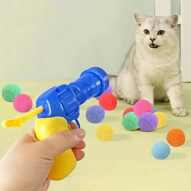 Plush Ball Shooting Gun