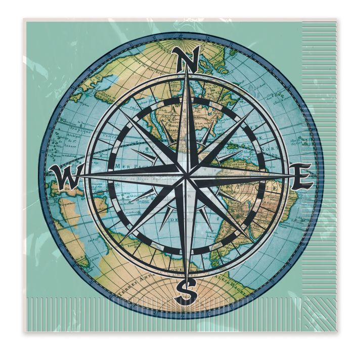 Bon Voyage Lunch Napkin