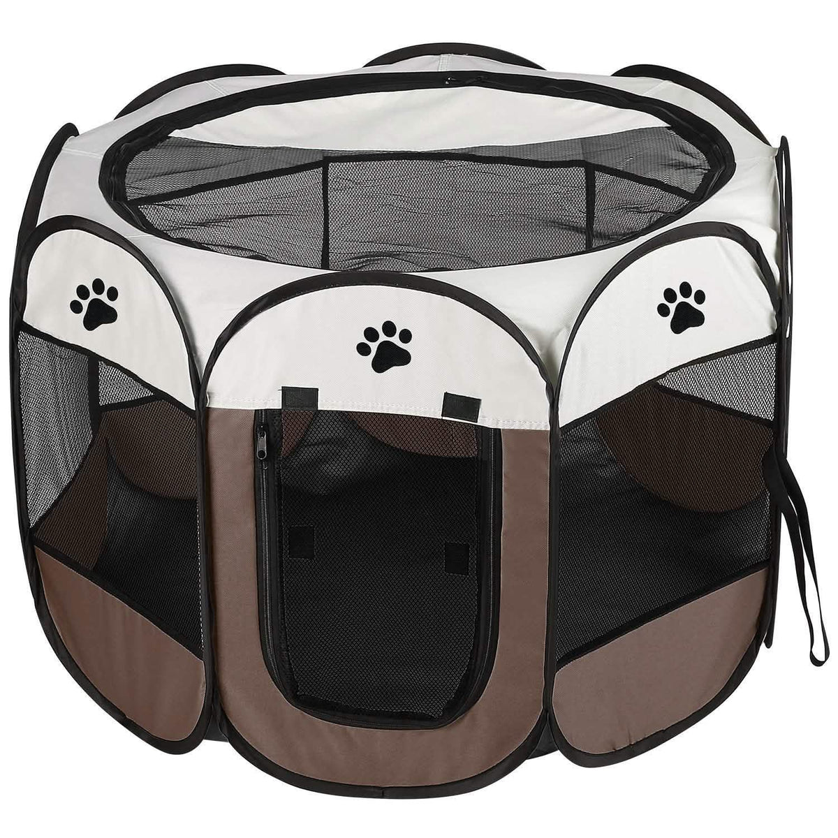 Parque portátil plegable para perros, gatos y otras mascotas