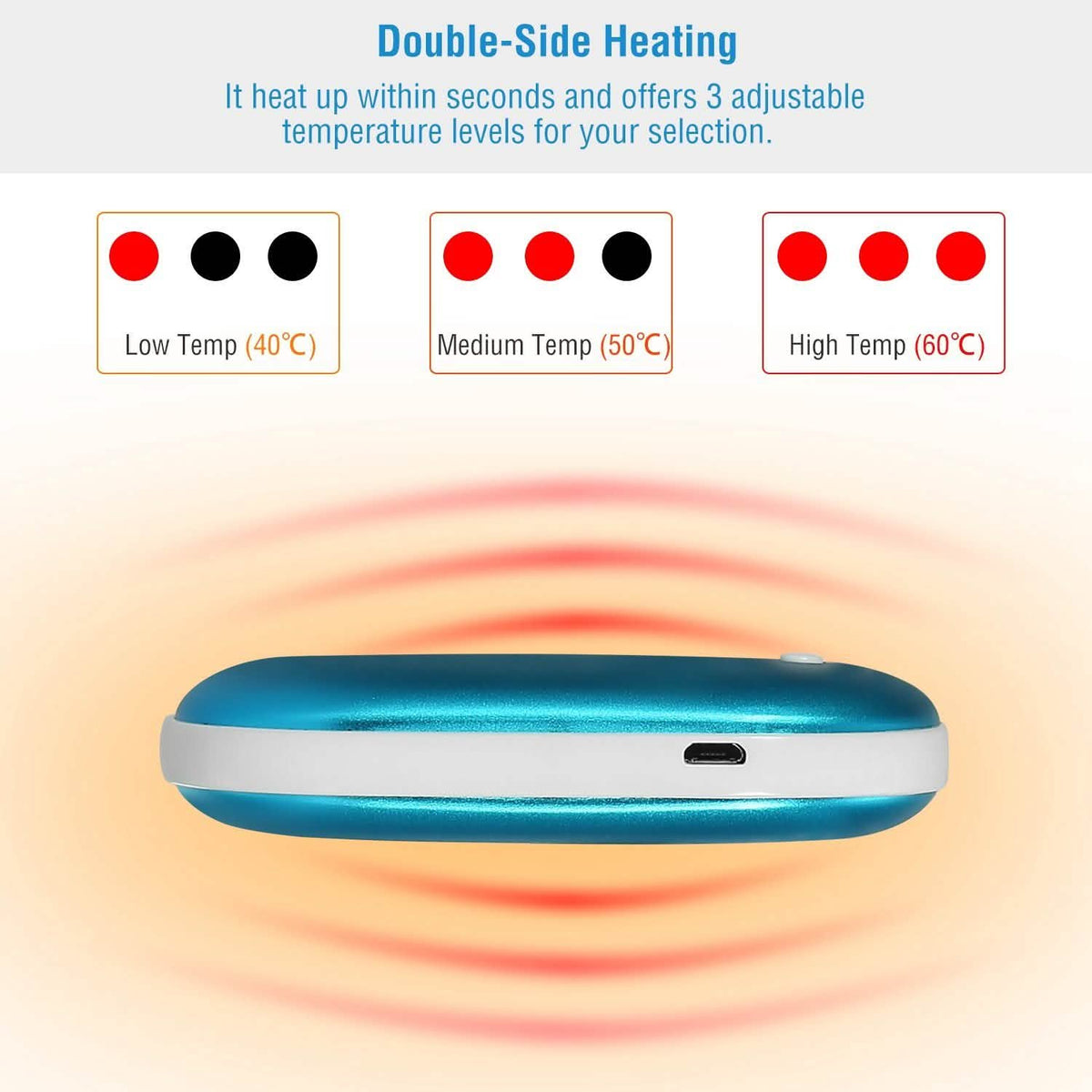 Portable Hand Warmer 5000mAh Power Bank