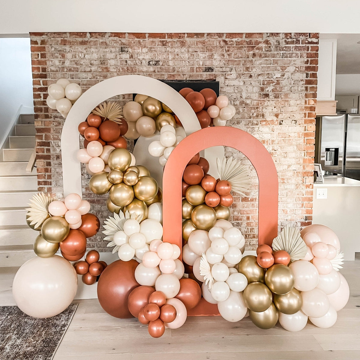 Premium Burnt Orange Terracotta Latex Balloon Cluster (5", 11” and 17”)