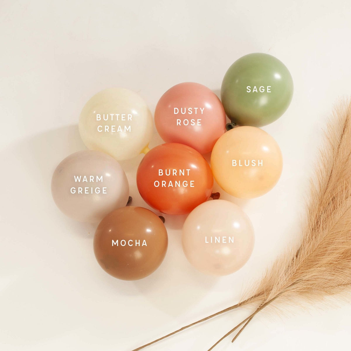 Premium Burnt Orange Terracotta Latex Balloon Cluster (5", 11” and 17”)