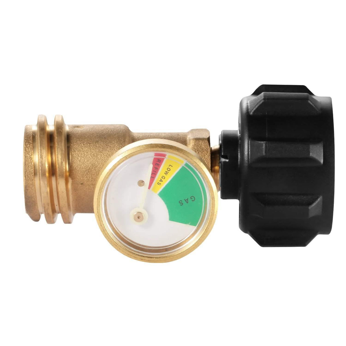 Propane Tank Refill Adapter Gas Level Indicator Meter