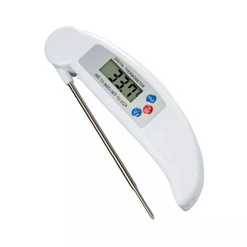 Termómetro digital ProThermo de lectura instantánea de acero inoxidable para carne y aves