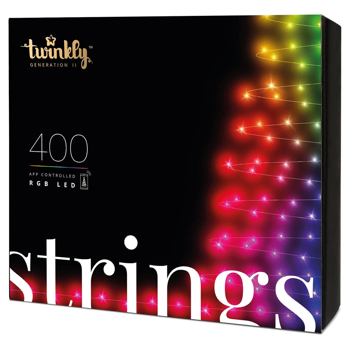 Twinkly 400-Light RGB LED Light Set (Generation II)