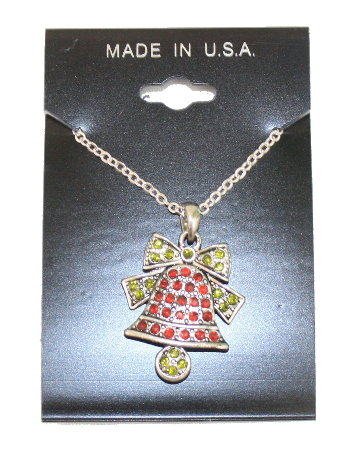 Collar de cristales campanilla