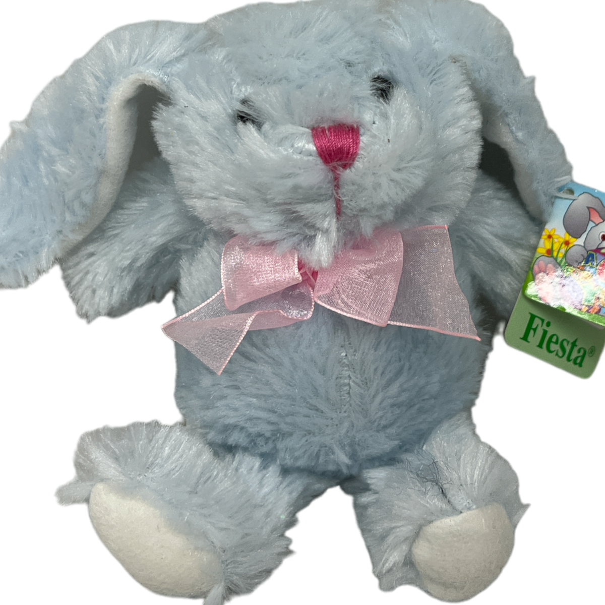 Blue Plush Bunny