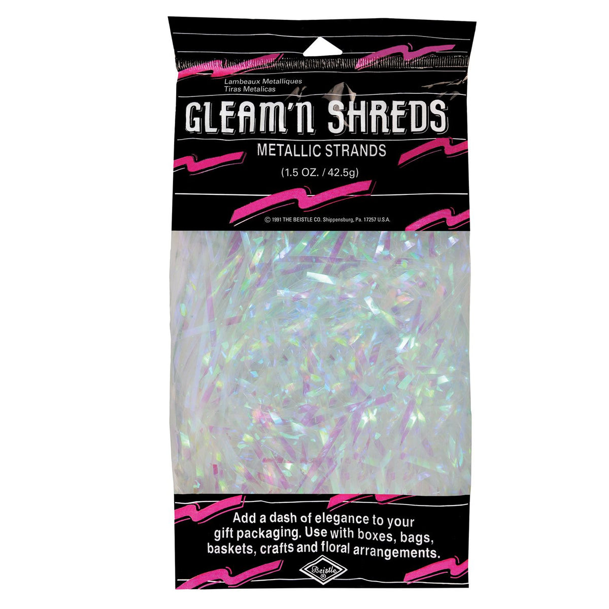 Gleam'n  Shreds Metallic Strands  - Opalescent