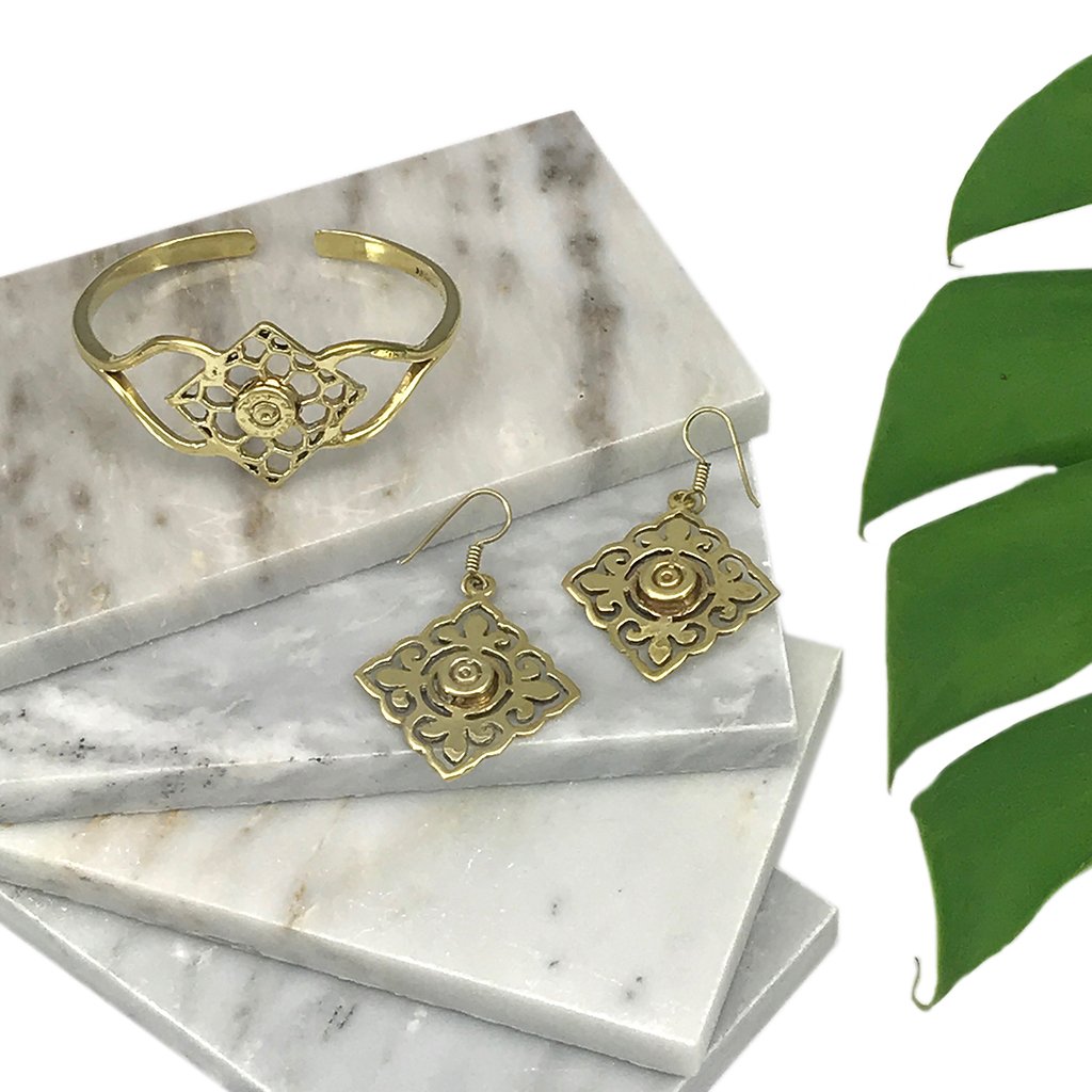 Recycled Brass Bullet Cuff Bracelet Handcast From Cambodian Bombshell Brass