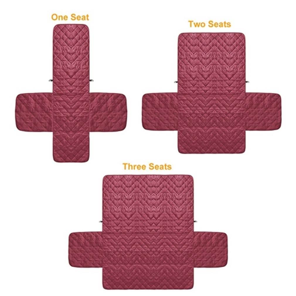 Funda reversible para sofá, sillón biplaza