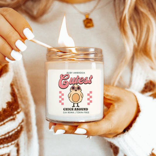 Ruby Ambrosia Scented Soy Candle 9oz Sweet Red Fruit And Wine Aroma