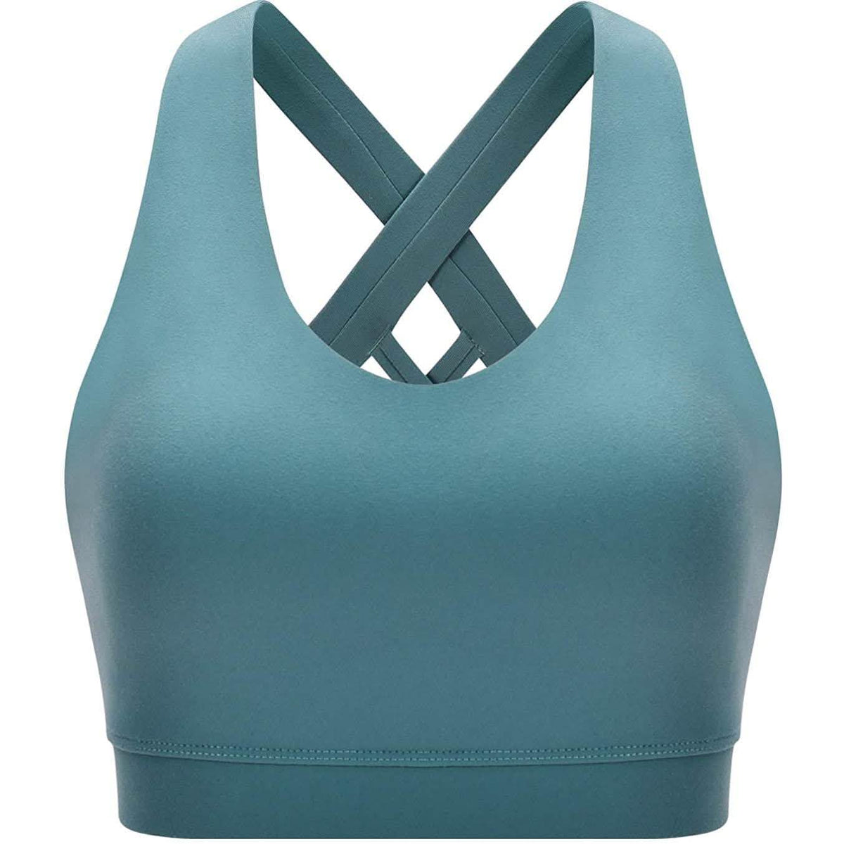 RUNNING GIRL Criss-Cross Back Padded Strappy Sports Bra
