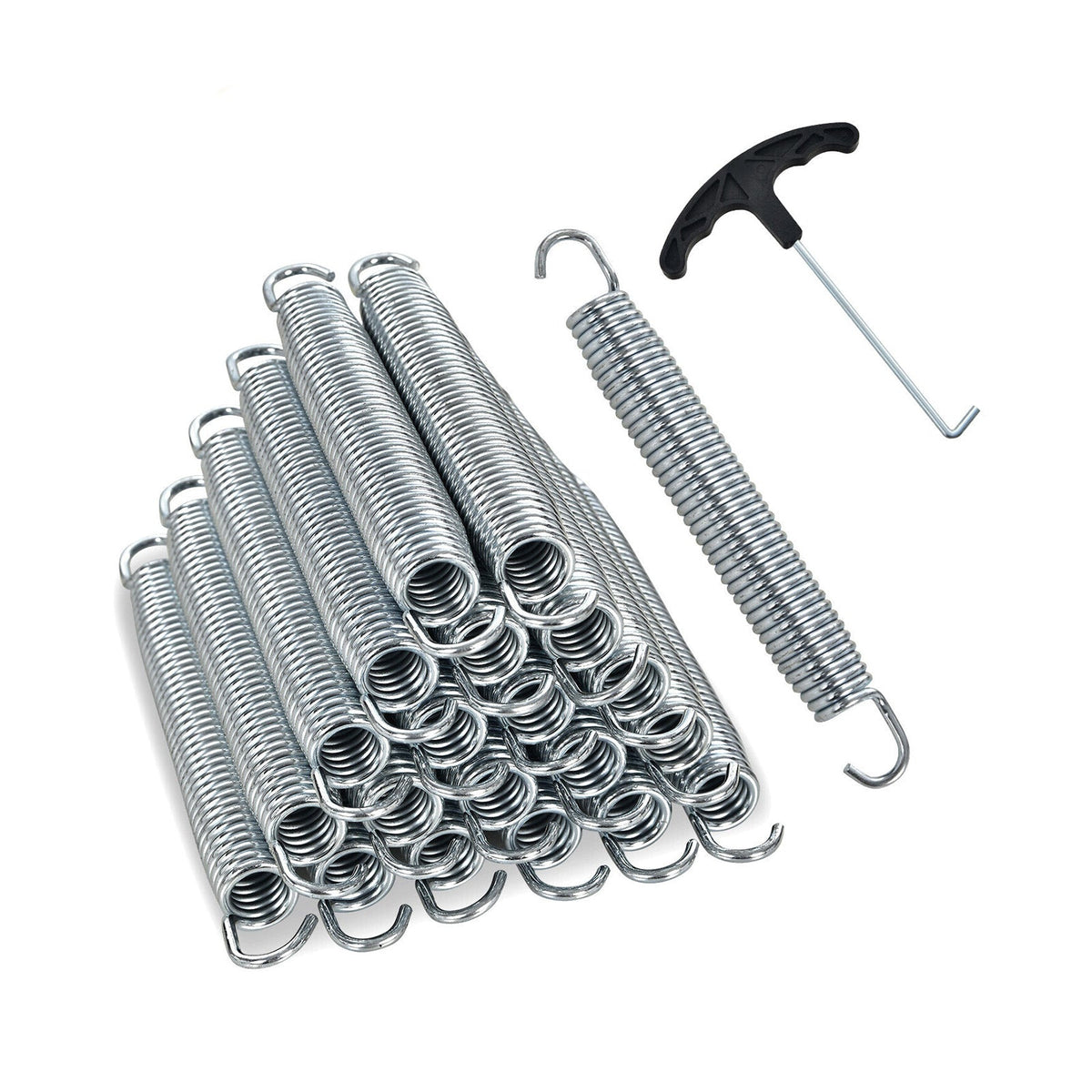 5.5 Inch Rustproof Galvanized Steel Replacement Trampoline Elasticity Springs